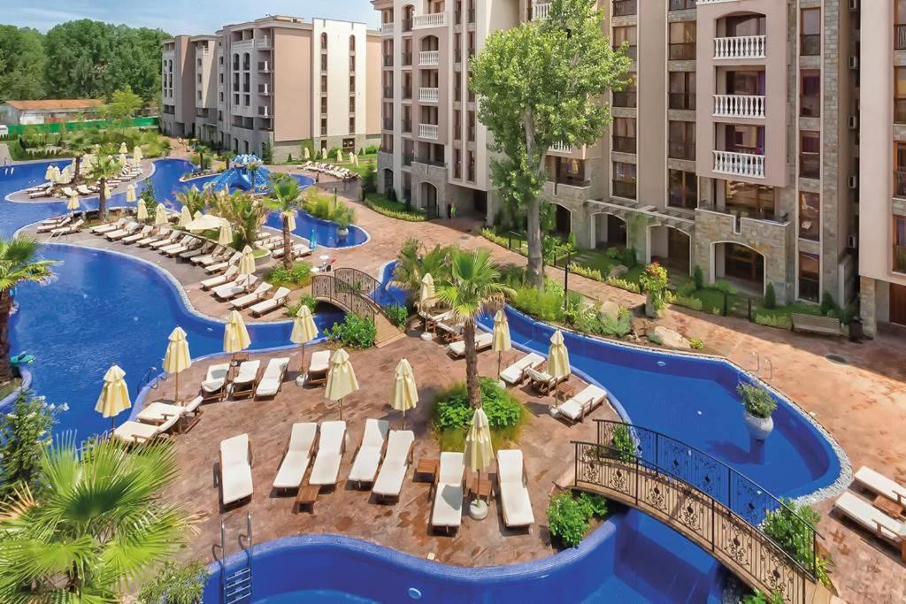 Cascadas Family Resort - Private Apartment - Bsr Солнечный берег Экстерьер фото